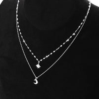 Vintage Böhmische Anhänger Halskette