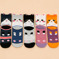 Packung Mit 5 Paar Cartoon-Socken