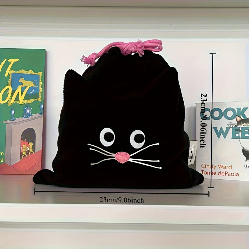 Lässige Tasche Mit Katzenmuster