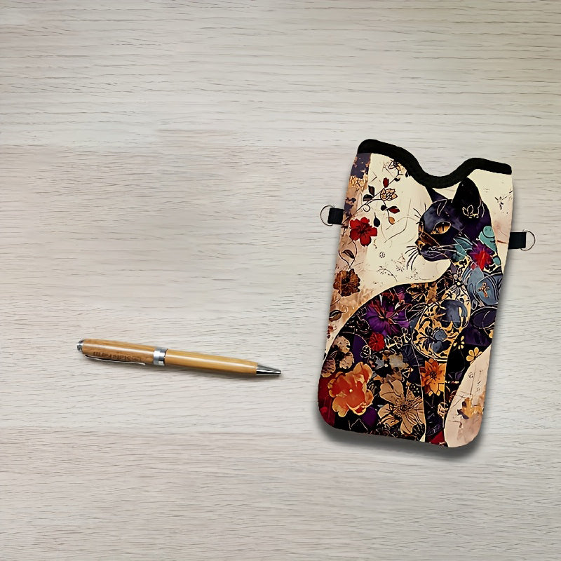 Handytasche Mit Katzenmuster