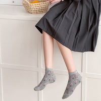 Vintage-Socken Mit Blumenmuster