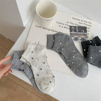 Lässige Socken Mit Herzmuster