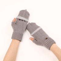 Einfarbige Warme Handschuhe