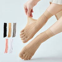 Atmungsaktive Fünf-Zehen-Socken