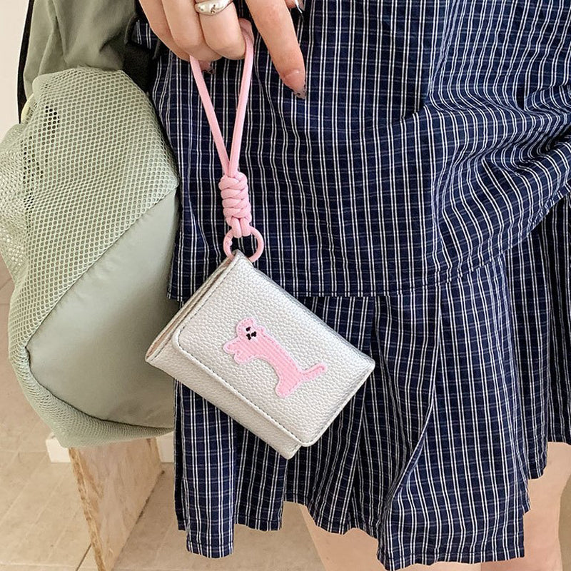 Geldbörse Mit Cartoon-Katze