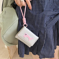 Geldbörse Mit Cartoon-Katze