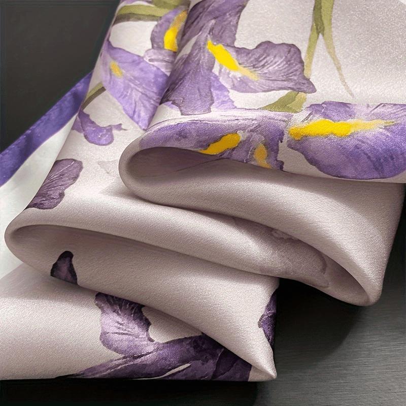 Vintage-Schal Mit Blumenmuster