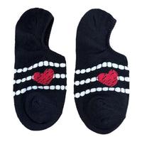 Lässige Socken Mit Herzmuster