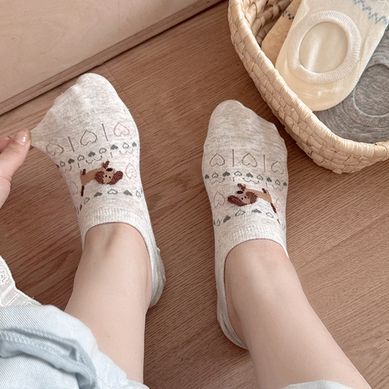 Socken Mit Cartoon-Tiermotiven