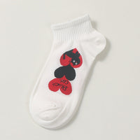 Lässige Socken Mit Katzenmuster