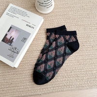 Vintage-Socken Mit Blumenmuster