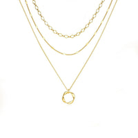 Vintage Böhmische Anhänger Halskette