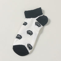 Lässige Socken Mit Katzenmuster