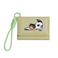 Geldbörse Mit Cartoon-Katze