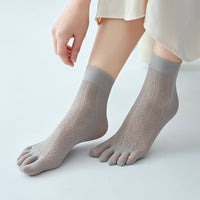 Atmungsaktive Fünf-Zehen-Socken