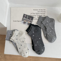 Lässige Socken Mit Herzmuster