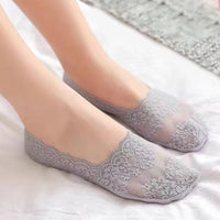 Atmungsaktive Socken Mit Blumenmuster