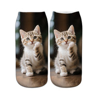 Lässige Socken Mit Animalprint