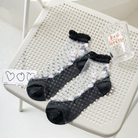 Atmungsaktive Blumensocken