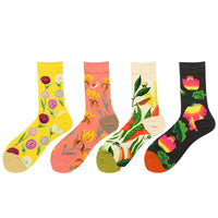 Vintage Blumensocken