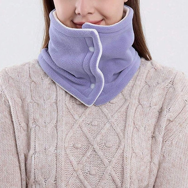 Einfarbiger Warmer Schal