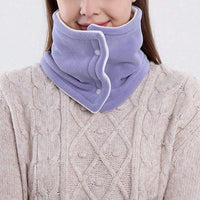 Einfarbiger Warmer Schal