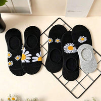 Lässige Socken Mit Chrysanthemenmuster