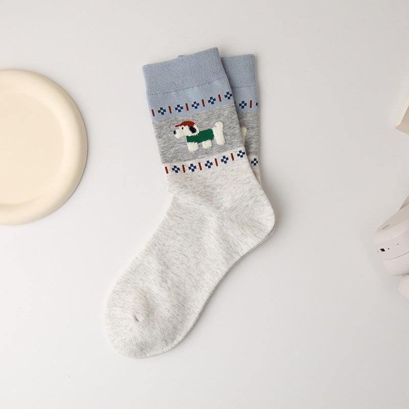 Socken Mit Cartoon-Tiermotiven