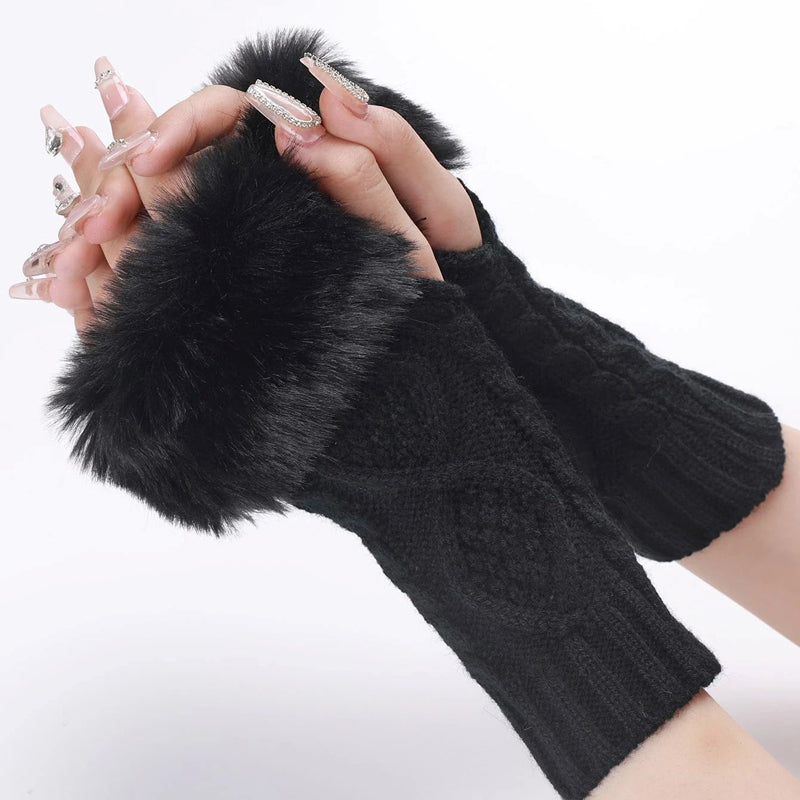 Warme Einfarbige Handschuhe