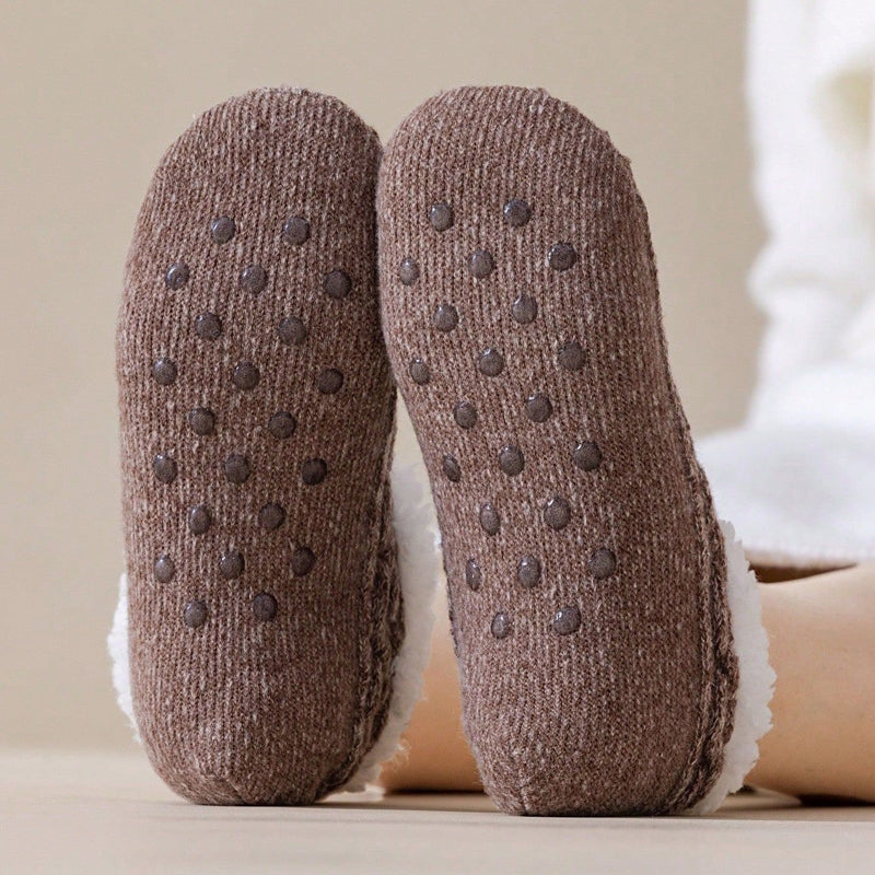 Warme Rutschfeste Socken