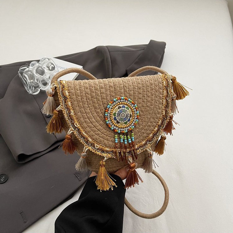 Vintage-Tasche Im Ethno-Stil