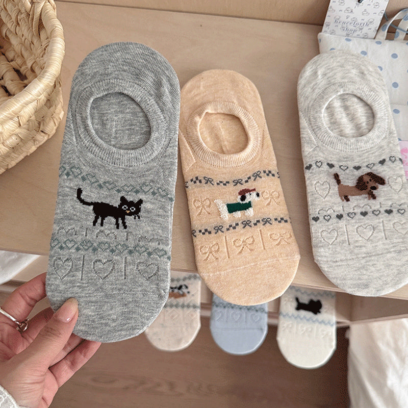 Socken Mit Cartoon-Tiermotiven