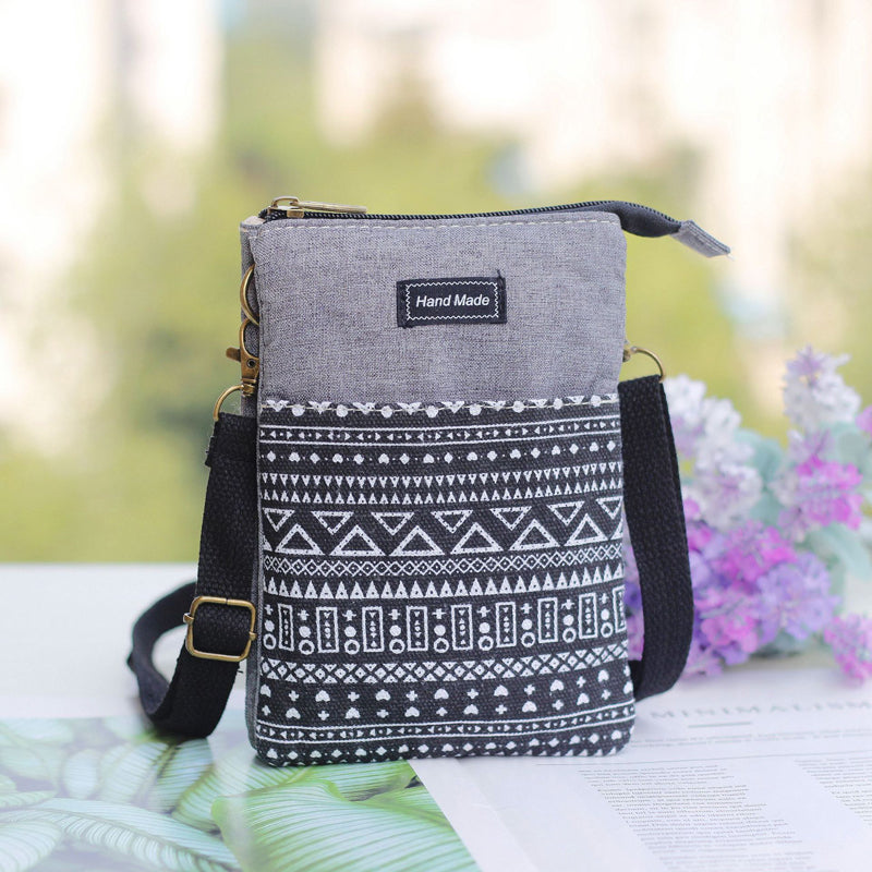 Vintage Geometrische Tasche