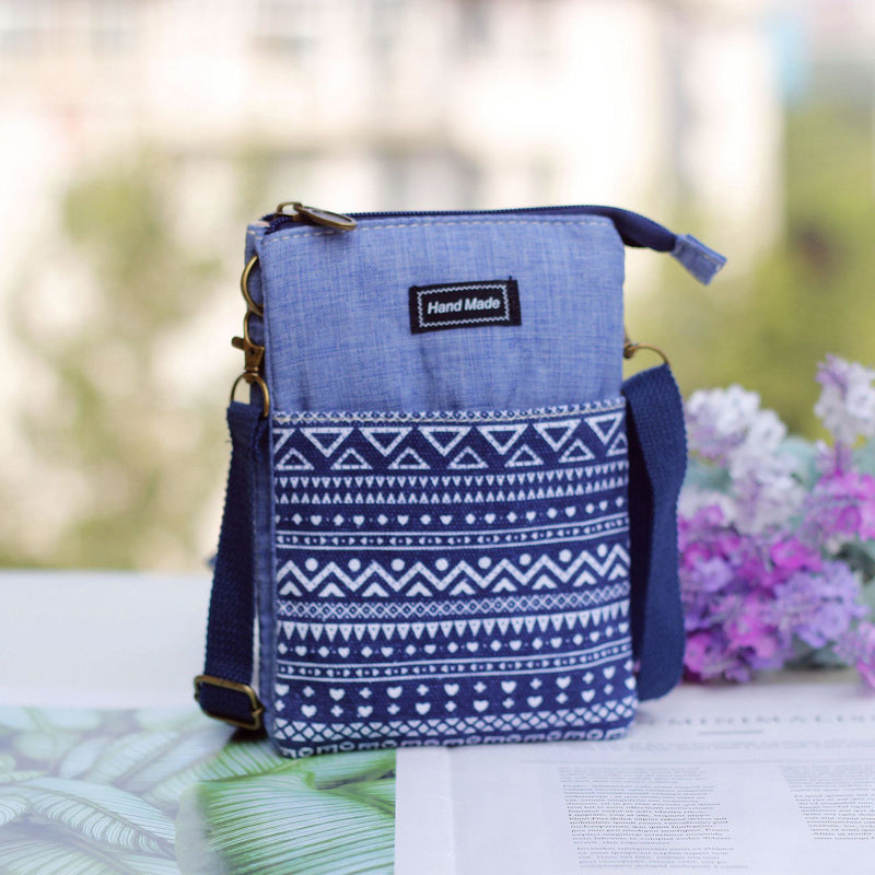 Vintage Geometrische Tasche