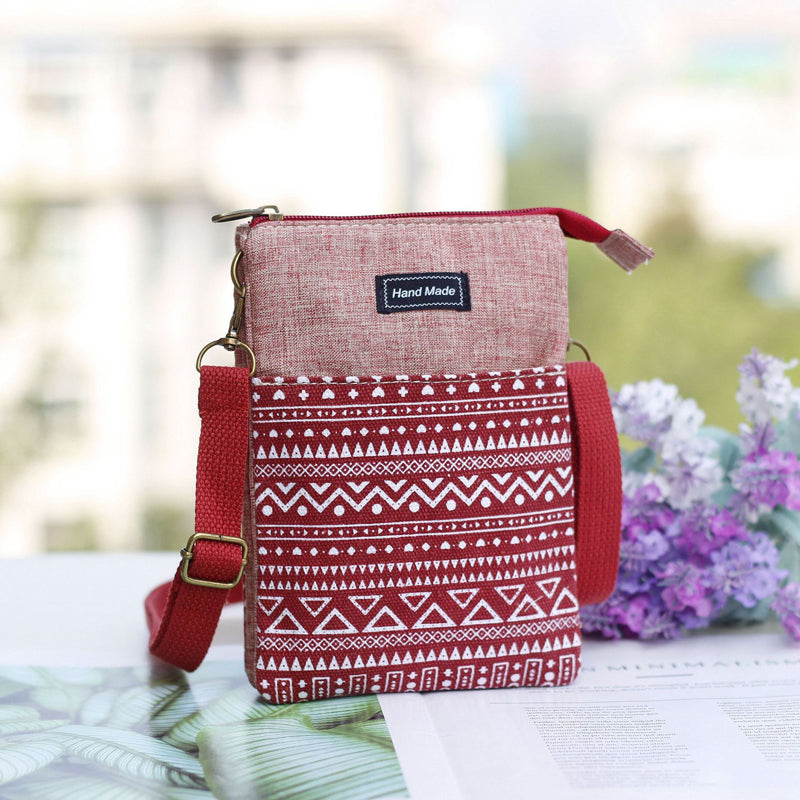 Vintage Geometrische Tasche