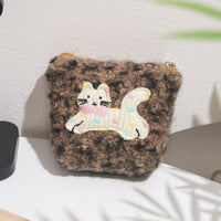 Geldbörse Mit Cartoon-Katze