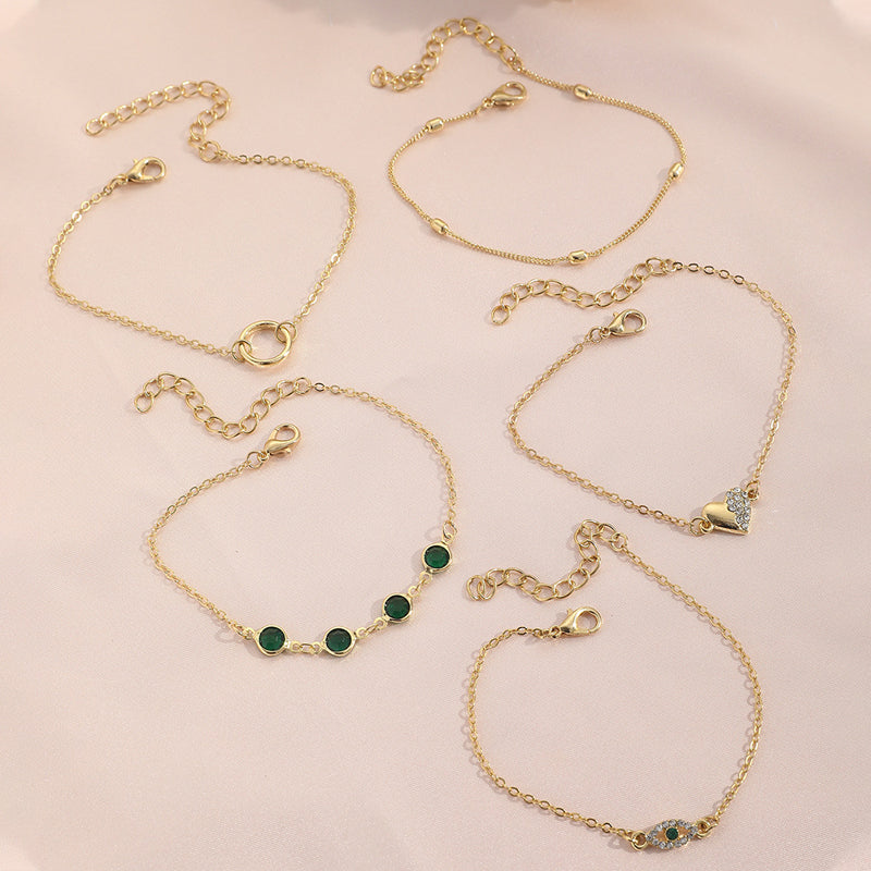 Bohemien Herz Armband