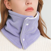 Einfarbiger Warmer Schal