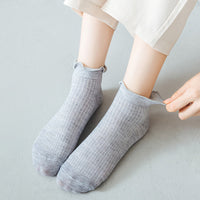 Lässige Einfarbige Socken