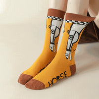 Lässige Socken Mit Tiermuster