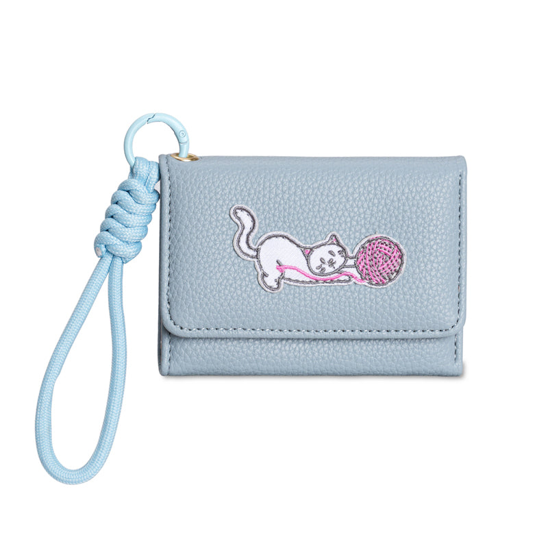 Geldbörse Mit Cartoon-Katze