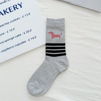 Lässige Socken Mit Hundedruck