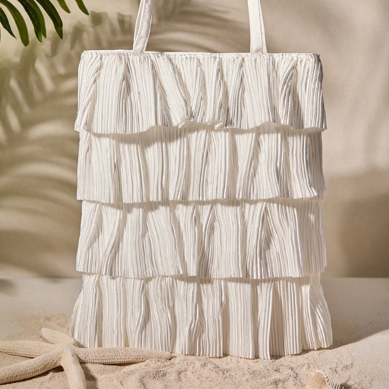 Elegante Einfarbige Tasche