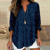 Vintage Lässige Bluse