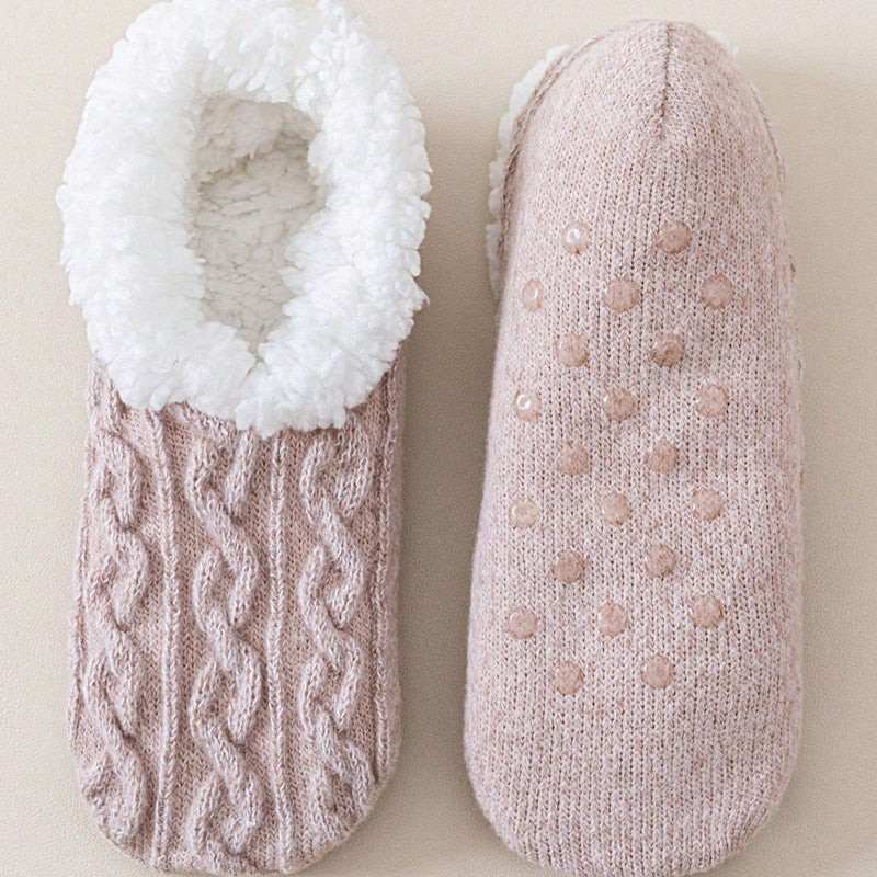 Warme Rutschfeste Socken