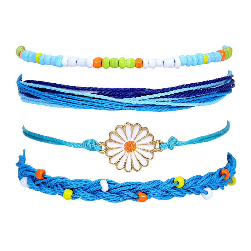 Handgewebtes Armband-Set