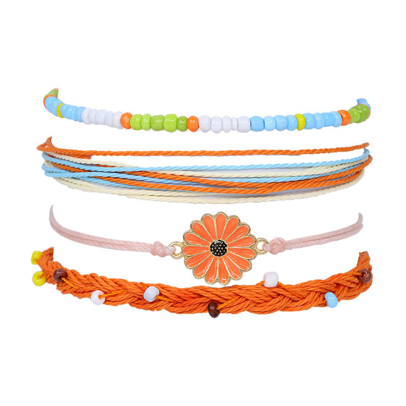 Handgewebtes Armband-Set