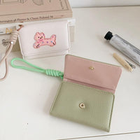 Geldbörse Mit Cartoon-Katze