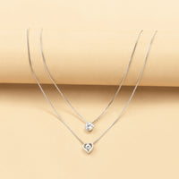 Vintage Böhmische Anhänger Halskette