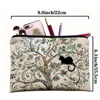 Tasche Mit Cartoon-Katze